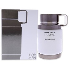 2 Pack Odyssey - Homme White Edition by Armaf for Men - 3.4 oz EDP Spray