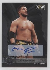 2022 Skybox Metal Universe AEW All Elite Wrestling Silver Ethan Page Auto bq7