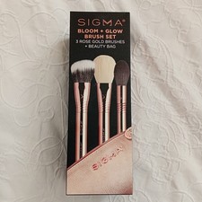 Brand new SIGMA Bloom+Glow Brush Set