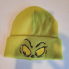 Green Grinch Beannie One Size