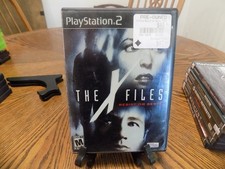 X-Files: Resist or Serve game disc w/case tested PS2 (Sony PlayStation 2, 2004)
