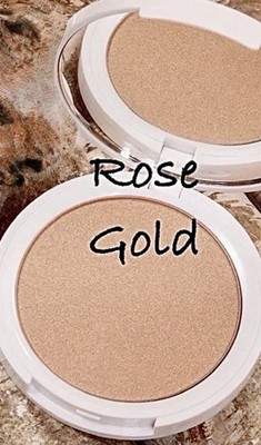 Red Aspen ROSE GOLD Crown GLOW HIGHLIGHTER Pressed Powder Hyaluronic Acid Vit E
