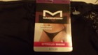 2Pr- Black & Nude Maidenform TMETBLK String Bikini Panties *NEW* 2X 9 Soft! — photo 2