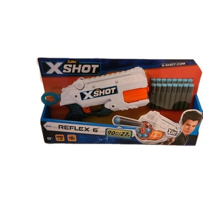 XShot Excel Double Refle Foam Dart Blaster with Rotating Barrel by ZURU T5