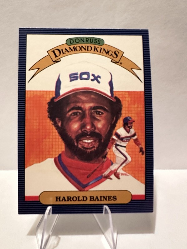 1986 Donruss - Diamond Kings Harold Baines #13