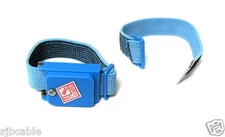 NEW BLUE Anti Static Antistatic Wristband Strap Band Cordless US SELLER