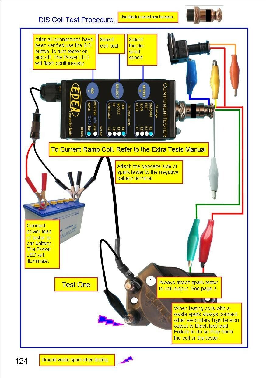 Professional automotive injector tester, EGR valve tester diagnostic