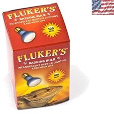 Fluker's 75 Watt Basking Spotlight Bulbs for Reptiles - Infrared Heat  Light