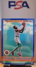 2019-20 NBA Hoops Premium Stock Jaylen Brown Blue Prizm HOLO #13 Boston Celtics