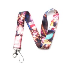 HARLEY QUINN COMIC LANYARD