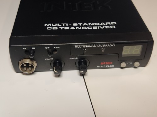 M-110 PLUS INTEK MULTISTANDARD CB RADIO OCASION - Zdjęcie 5 z 9