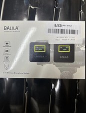 Balila 2.4ghz Mini Wireless Lavalier Microphone