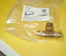 BRAND NEW FIROMATIC -BECKET 3/8 X 3/8 FLAIR CHECK VALVE B105HCV 12420