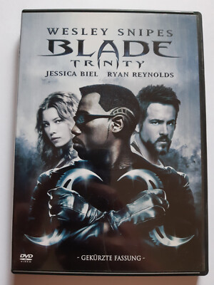 DVD Blade: Trinity - Wesley Snipes - Jessica Biel - Ryan Reynolds