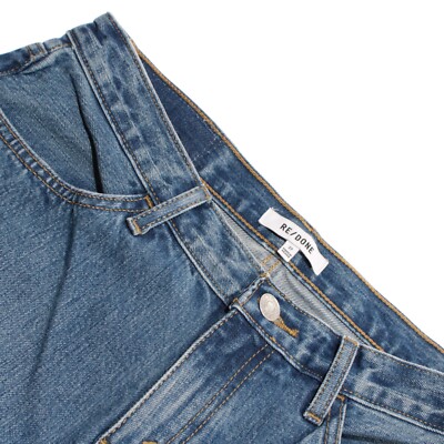 Re/Done NWT Jeans Size 27 US 70s Low Rise Bell Bottom in Clean Moon Stoned Blue