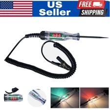 12V Digital Electric Circuit Tester Voltage Test Pen Probe Volt Test For Car US