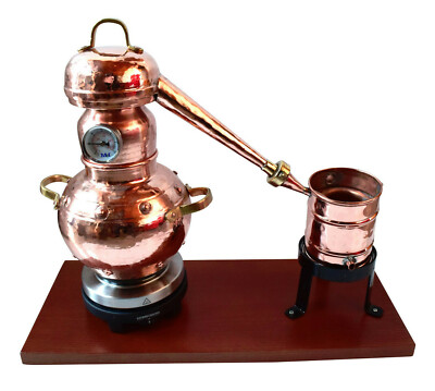 Dr Richter Electric High End Still 2 Litre with Flavour Strainer, Thermometer