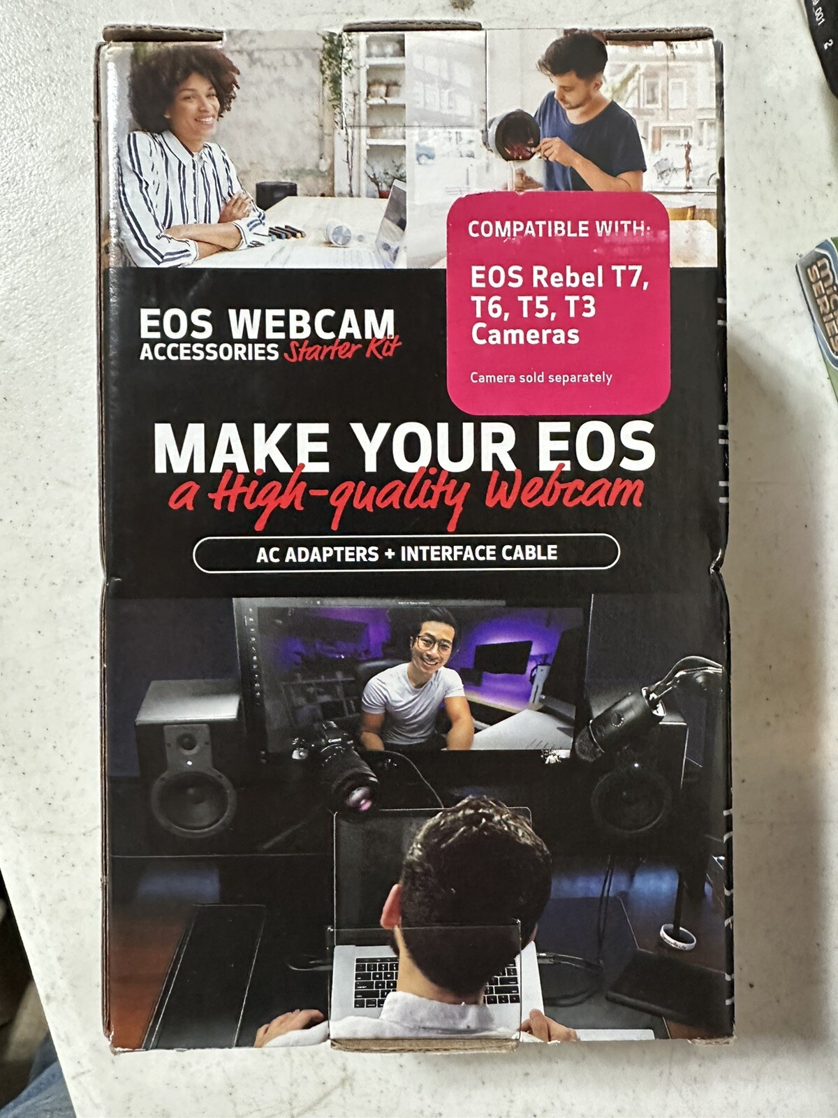 NEW Canon EOS cam Accessories Starter Kit for EOS Rebel T7 T6 T5 T3 7875A011 eBay