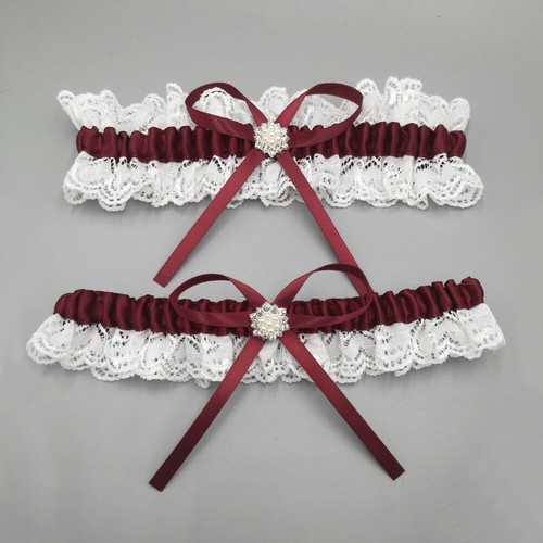 12 Farben Hochzeit Strumpfband Gürtel Set Braut Strumpfbänder für Braut Spitze weiß Übergröße - Bild 76 von 80
