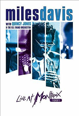 C13 BRAND NEW SEALED Miles Davis - Live At Montreux 1991 with Quincy Jones (DVD) - Picture 1 of 1