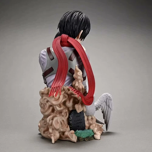 Attack on Titan: The Final Season Mikasa Holding Eren Head Statue Figur Modell - Bild 8 von 10