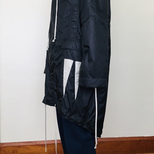 Parka Rick Owens DRKSHDW cola de pez negra - DU01C6950 - talla L para hombre - Imagen 8 de 24