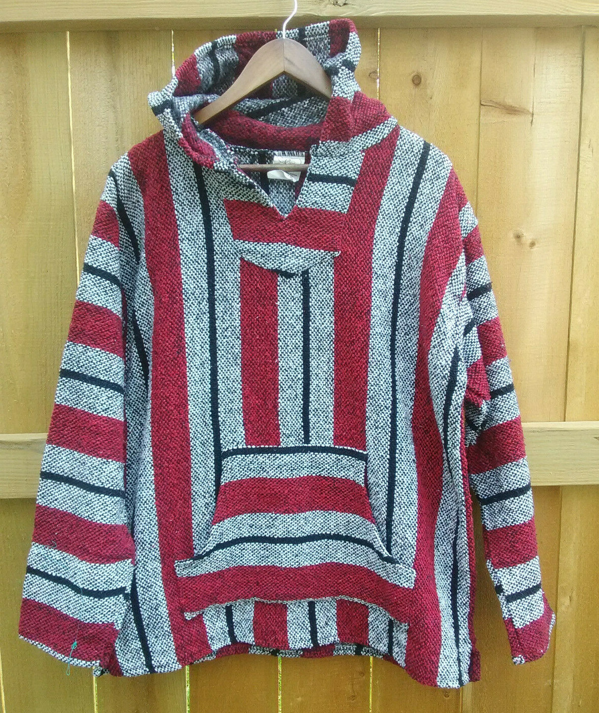 CANYON CREEK WOVEN PULLOVER BAJA HOODIE | eBay