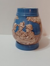 Vintage Majolica Pottery Mug