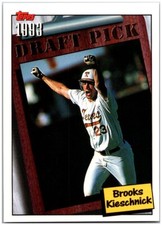 1994 Topps Draft Pick RC #205 Brooks Kieschnick
