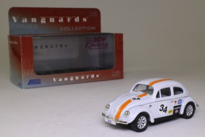 VW COCCINELLE RETRO CALIFORNIA STREET RACER VANGUARDS VA01206 1:43