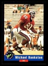 Michael Bankston 1992 Classic Rookie Card #35 Sam Houston State Bearkats