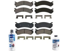 For 2007-2010 Chevrolet Silverado 3500 HD Brake Pad Set Detroit Axle 46743YHKG