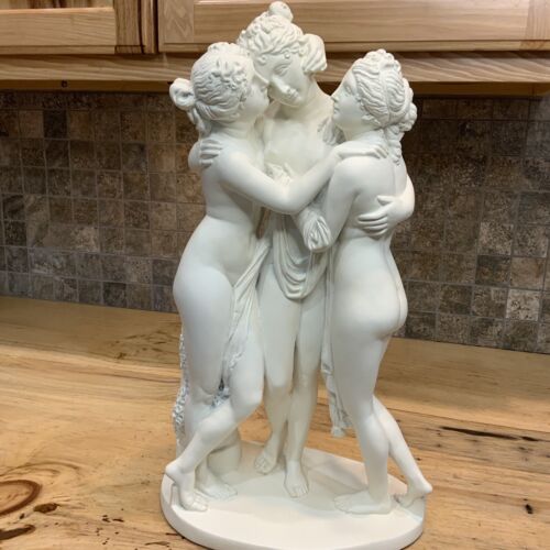 Rare The Three Graces Austin Sculpture 1995 Victoria & Albert Museum Edition 18” - Picture 7 of 24