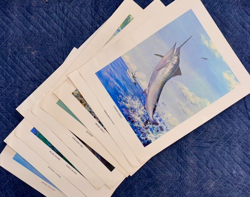 BOB HINES Wildlife Portrait Series No. 2 Fly Fishing/ Sport Fishing US 2410-0277 - Picture 1 of 21