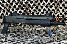 NEW FABARM STF12 Short 11" Pump Action Gas Airsoft Shotgun - OD Green