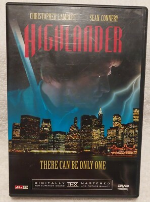 Highlander (Anchor Bay Entertainment DVD, 2002) Christopher Lambert w/ Inserts 