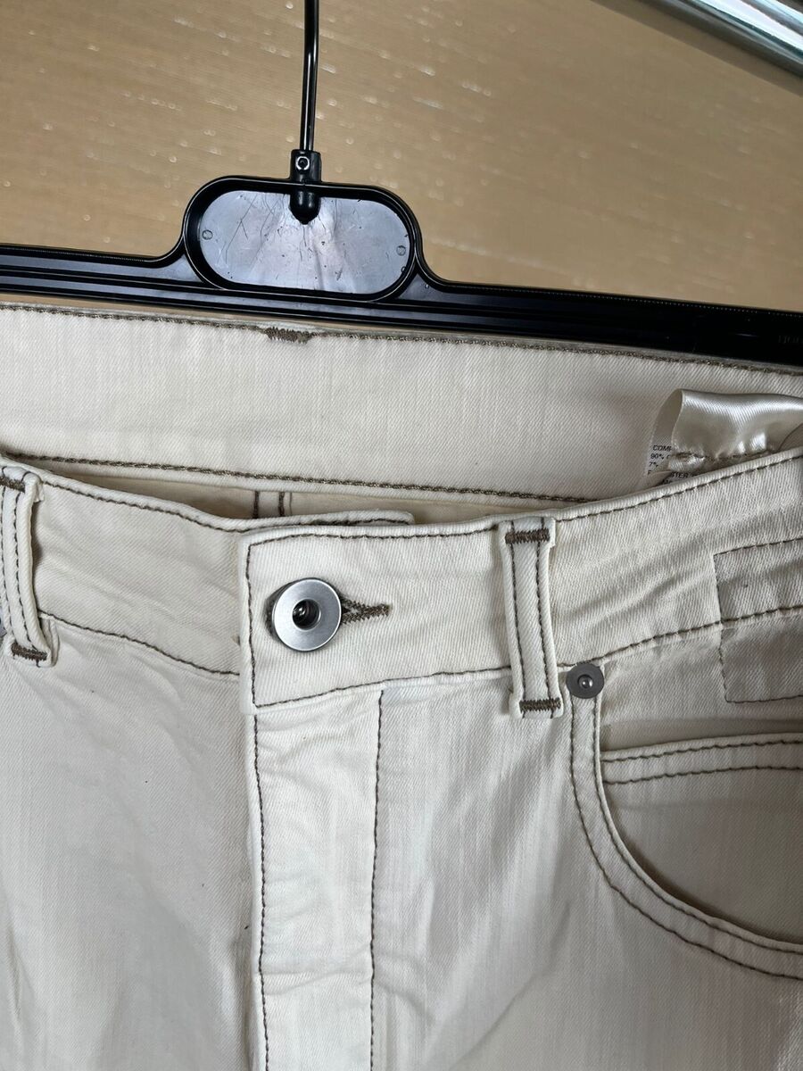 Rick Owens Drkshdw , Detroit Cut Denim in Natural , BNWT 30 Rick Owens Drkshdw , Detroit Cut Denim in Natural , BNWT 30