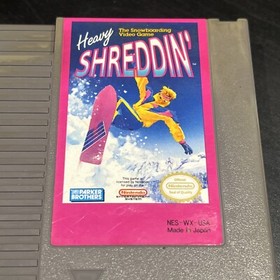 Heavy Shreddin' NES (Nintendo Entertainment System, 1990) Snowboard Video Game