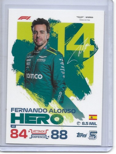 2024 Topps F1 Turbo Attax Formula 1 - Schumacher, Verstappen, Leclerc, Alonso - Picture 58 of 101