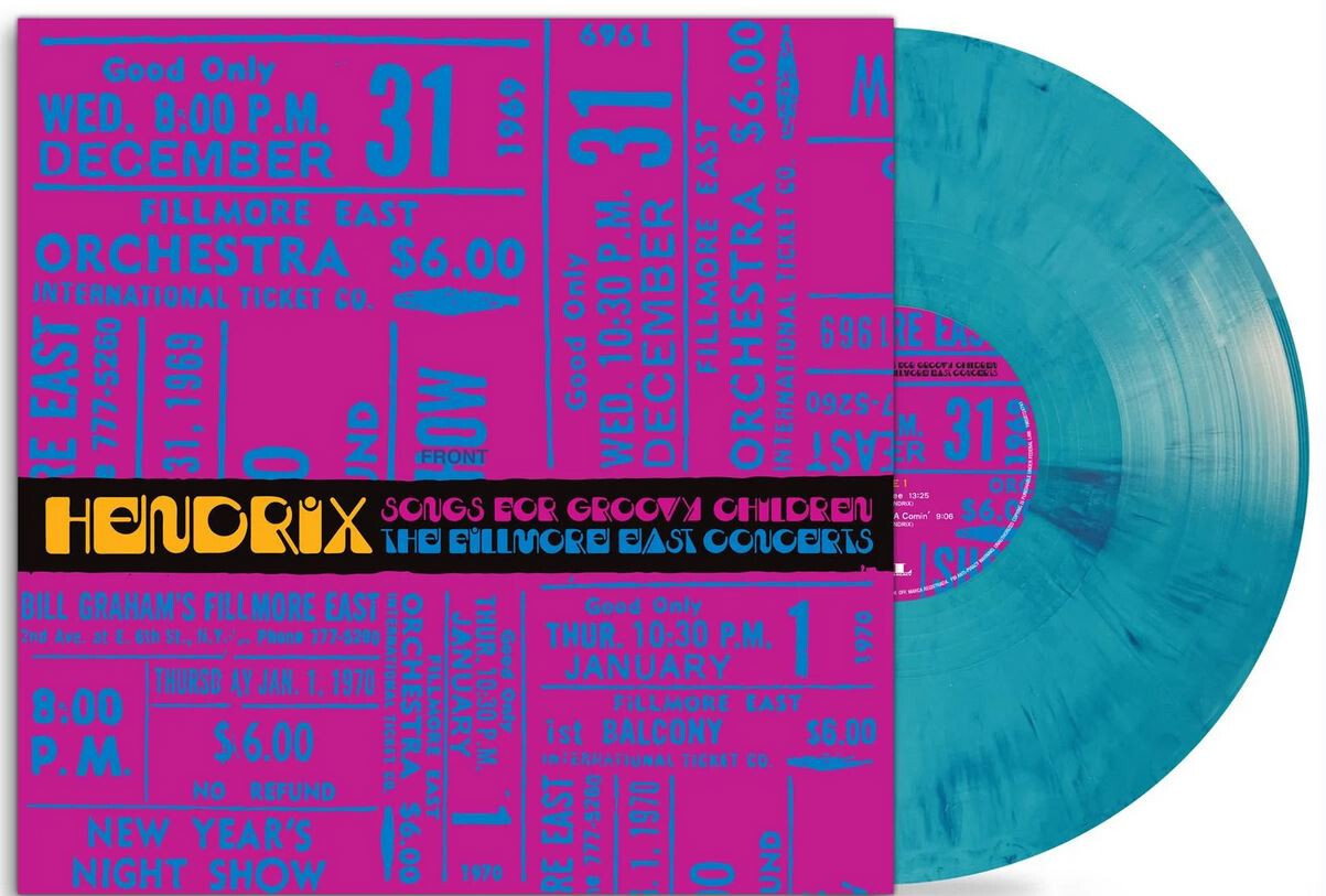 Jimi Hendrix Songs For Groovy Children: The Fillmore East Concerts Vinyl LP BF