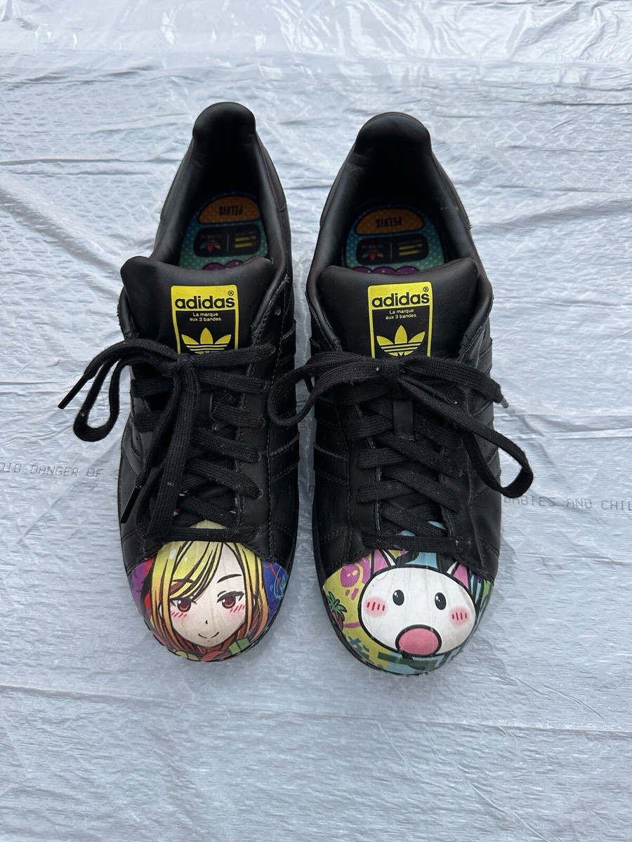 完売必至♪adidas Originals♪Superstar Pharrell Supershell♪ Size 7.5 -adidas Superstar x Pharrell Supershell - Black