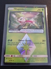 Pokemon PRISM STAR Card Shaymin 10/181 Sun & Moon Team Up TCG on eBay
