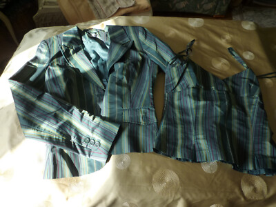 Blazer mit Top von ''Comma'' new. 36/38 petrol