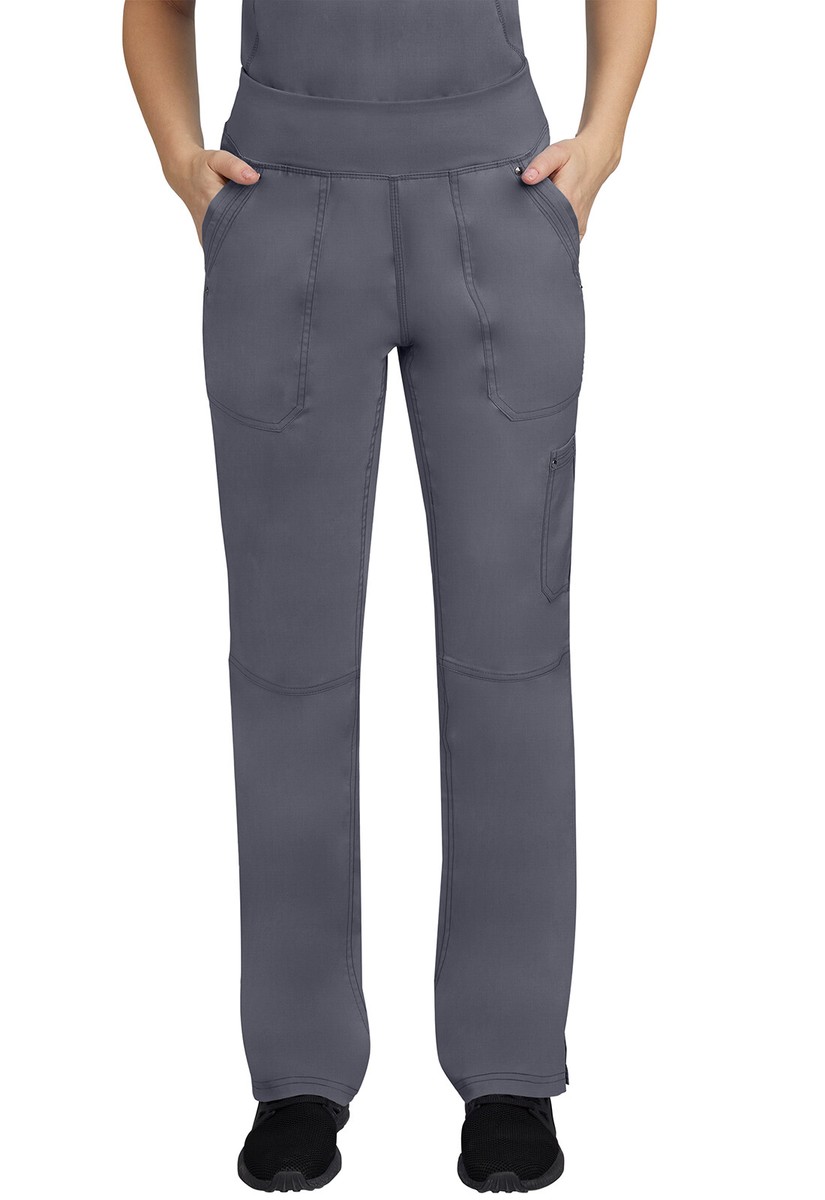 Healing Hands Women Scrubs Tori Pant Tall 9133T PEWTE Pewter Free