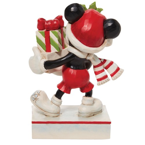 Disney Traditions Mickey Mouse Stacked Presents Statue by Jim Shore Enesco - Picture 5 of 6