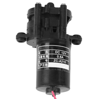 1 ZC-A210 12V Mini Plastic Self Priming Water Pump For Water Circulation
