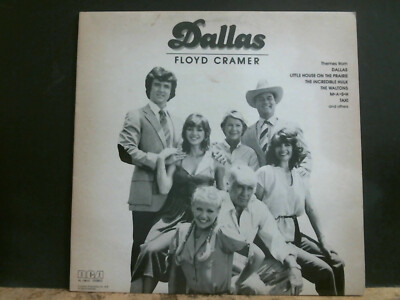 FLOYD CRAMER  Dallas  LP   MASH ,Taxi, The Hulk   TV themes   Great!
