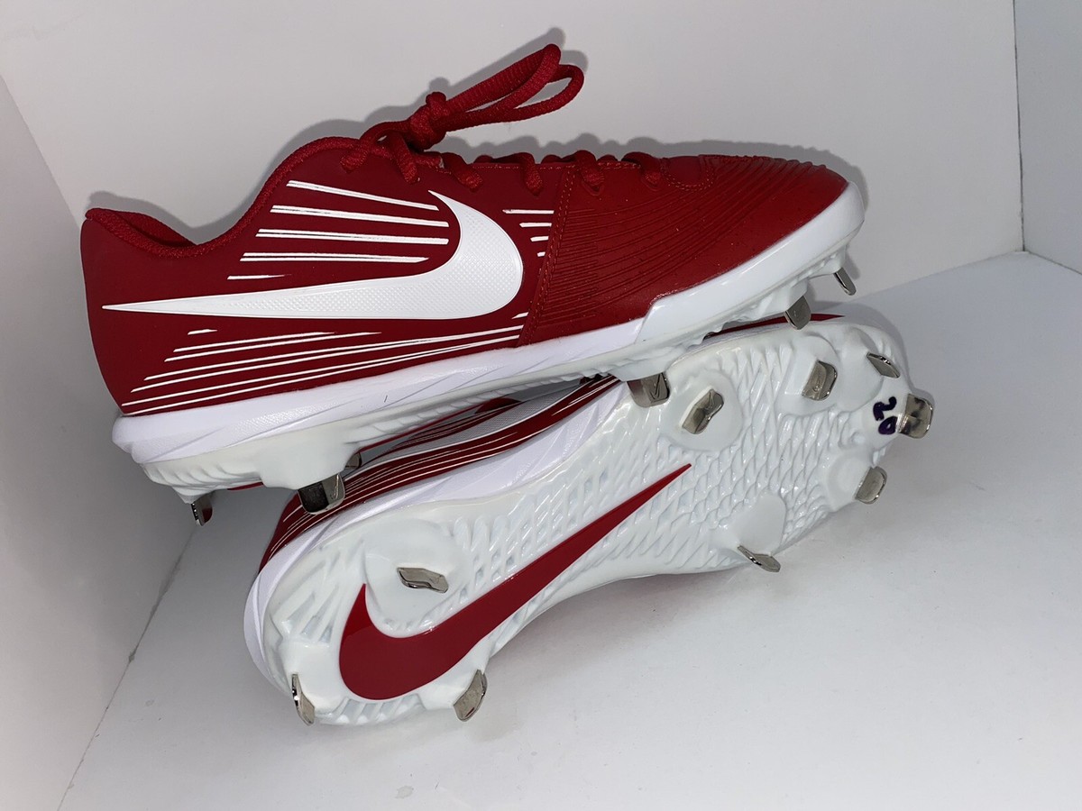 Softball Cleats Nike Lunar Hyperdiamond Pro Red Cleats Sz