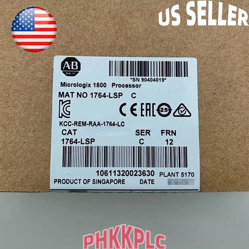New Sealed Allen-Bradley 1764-LSP MicroLogix 1500 Processor Module US Free Tax