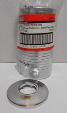 Lot of 24 B&K 3/4" IPS Escutcheon Chrome Plated Pipe Wall Hole Cover 2 1/2" OD